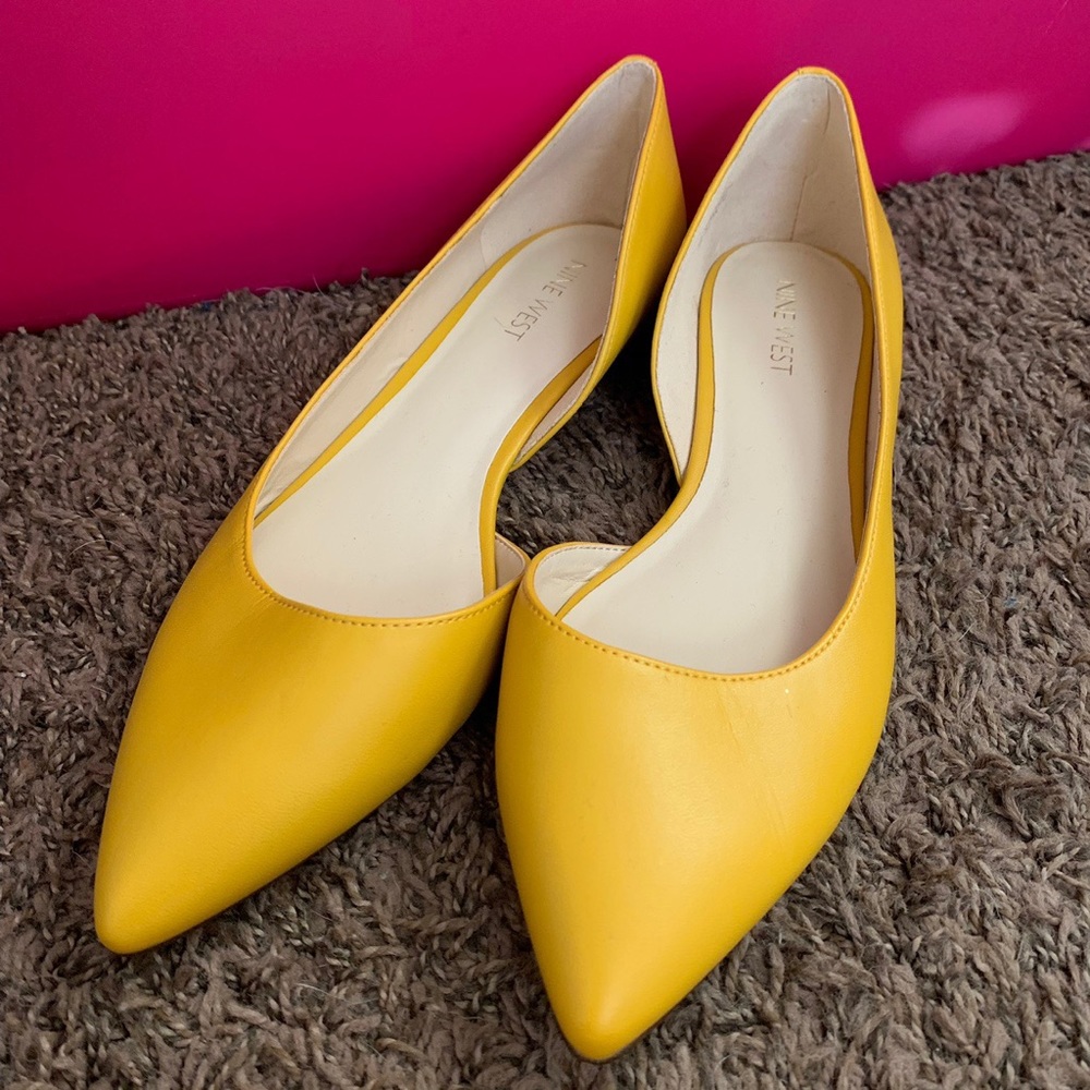 yellow flats